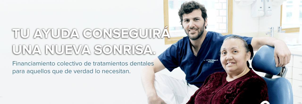 Tu ayuda conseguirá una nueva sonrisa